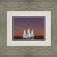Washington DC Temple Evening Glow
