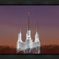 Washington DC Temple Evening Glow