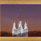 Washington DC Temple Evening Glow