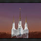 Washington DC Temple Evening Glow