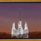 Washington DC Temple Evening Glow
