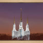 Washington DC Temple Evening Glow
