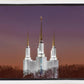 Washington DC Temple Evening Glow