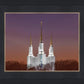 Washington DC Temple Evening Glow