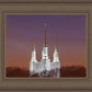 Washington DC Temple Evening Glow