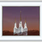 Washington DC Temple Evening Glow