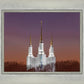 Washington DC Temple Evening Glow