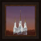 Washington DC Temple Evening Glow