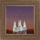 Washington DC Temple Evening Glow