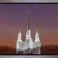 Washington DC Temple Evening Glow