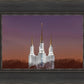 Washington DC Temple Evening Glow