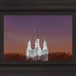 Washington DC Temple Evening Glow