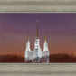Washington DC Temple Evening Glow