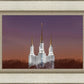 Washington DC Temple Evening Glow