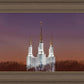 Washington DC Temple Evening Glow