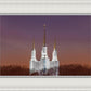 Washington DC Temple Evening Glow
