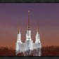 Washington DC Temple Evening Glow