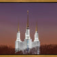 Washington DC Temple Evening Glow