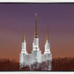 Washington DC Temple Evening Glow
