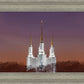 Washington DC Temple Evening Glow