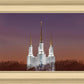 Washington DC Temple Evening Glow