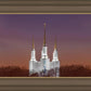 Washington DC Temple Evening Glow