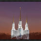 Washington DC Temple Evening Glow