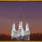 Washington DC Temple Evening Glow