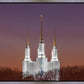 Washington DC Temple Evening Glow
