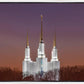 Washington DC Temple Evening Glow