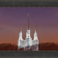 Washington DC Temple Evening Glow