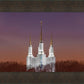 Washington DC Temple Evening Glow