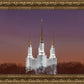 Washington DC Temple Evening Glow