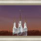 Washington DC Temple Evening Glow