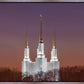 Washington DC Temple Evening Glow
