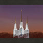 Washington DC Temple Evening Glow