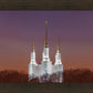 Washington DC Temple Evening Glow
