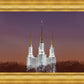 Washington DC Temple Evening Glow