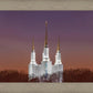 Washington DC Temple Evening Glow