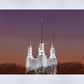 Washington DC Temple Evening Glow