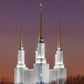Washington DC Temple Evening Glow