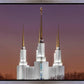 Washington DC Temple Evening Glow