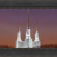 Washington DC Temple Evening Glow
