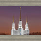 Washington DC Temple Evening Glow
