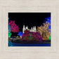 Washington DC Temple Colorful Christmas