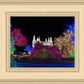 Washington DC Temple Colorful Christmas