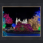Washington DC Temple Colorful Christmas