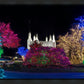 Washington DC Temple Colorful Christmas
