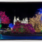Washington DC Temple Colorful Christmas