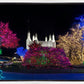 Washington DC Temple Colorful Christmas